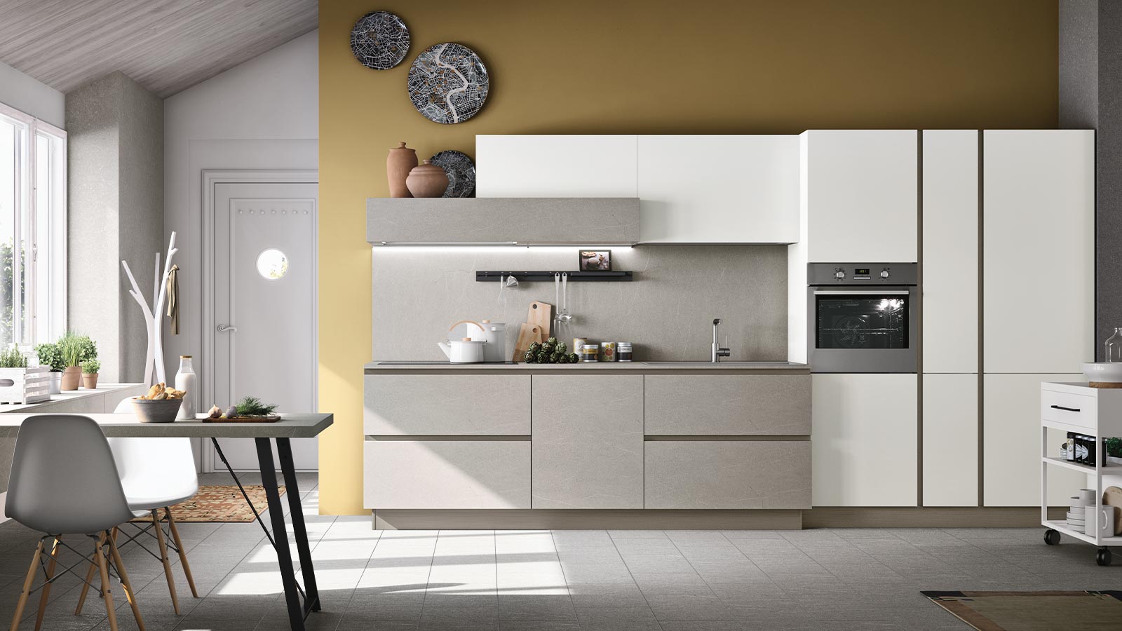 Cucina Moderna Alev Tanti Colori E Finiture Cucine Stosa Milano