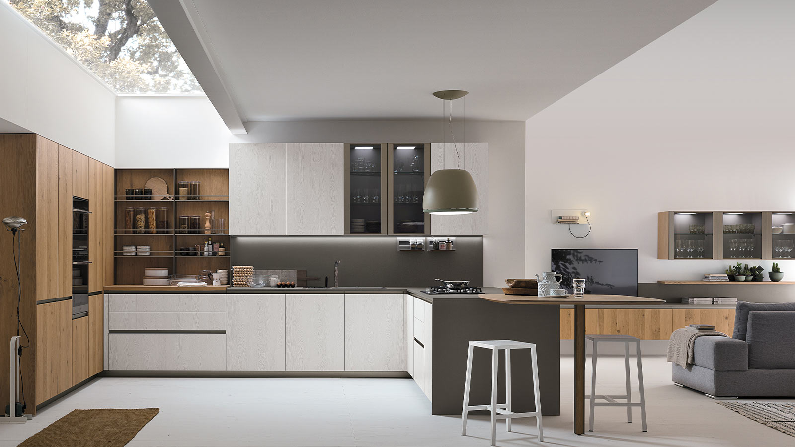 Cucina Moderna Natural Colori E Finiture Cucine Stosa Milano